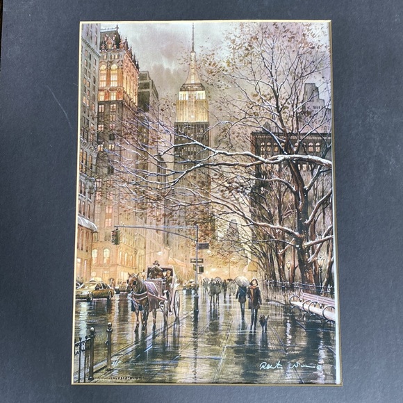 Empire State Building Vintage Print by Roustam Nour - Picture 1 of 10